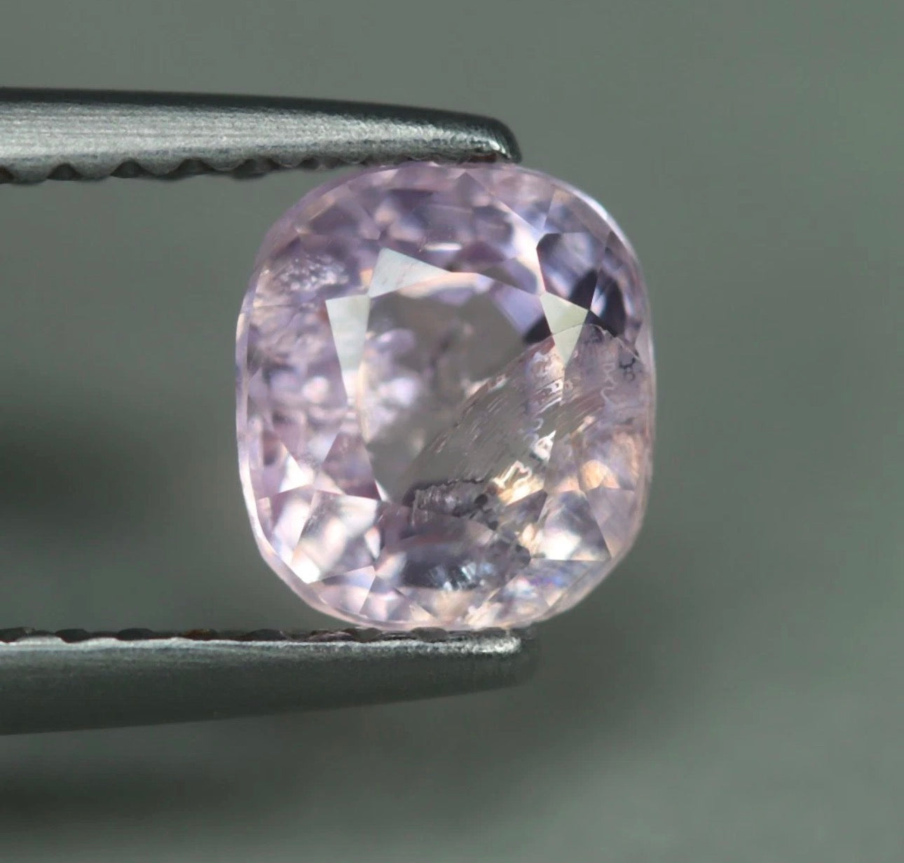 1.25 Ct Natural Burmese Pink Spinel – VVS Rare Unheated Cushion Cut