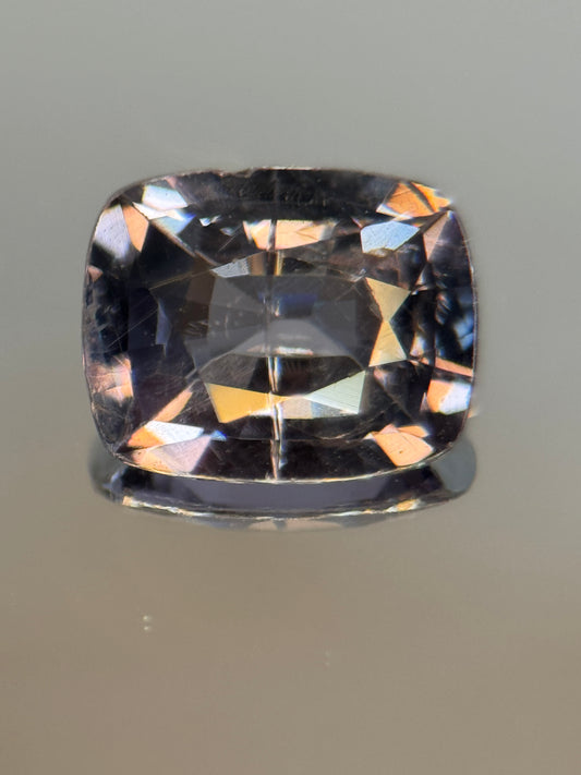 Rare 0.88ct Natural Lavender Spinel - VS Untreated Cushion Cut - Earth-Mined Loose Gemstone