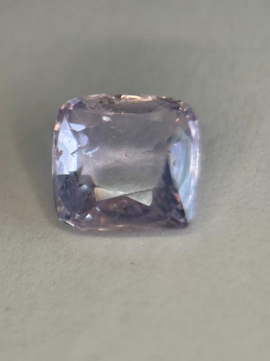 1.25 Ct Natural Burmese Pink Spinel – VVS Rare Unheated Cushion Cut