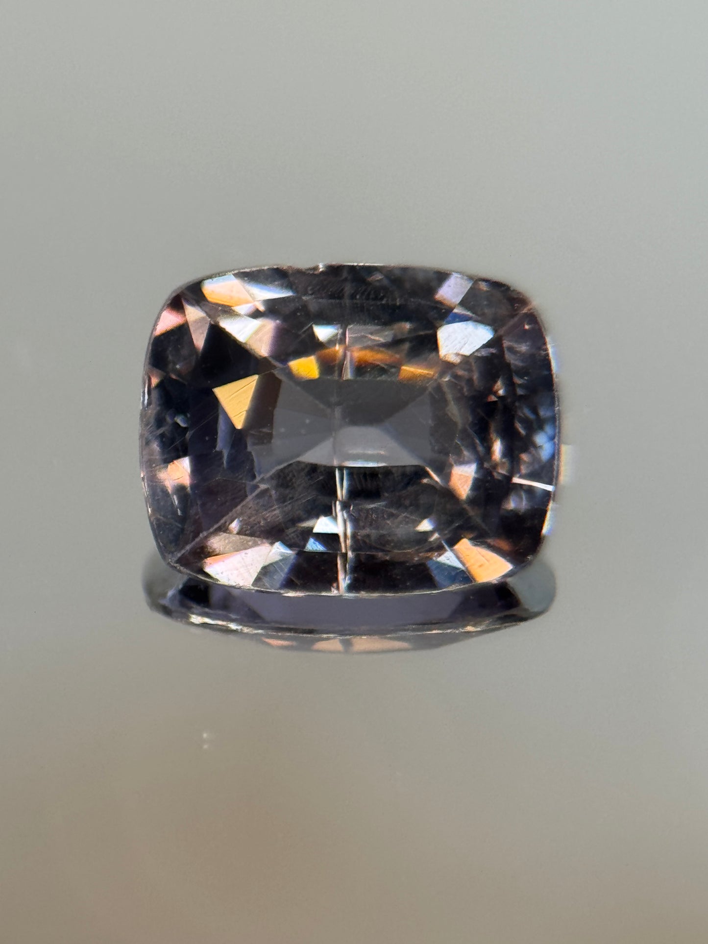 Rare 0.88ct Natural Lavender Spinel - VS Untreated Cushion Cut - Earth-Mined Loose Gemstone