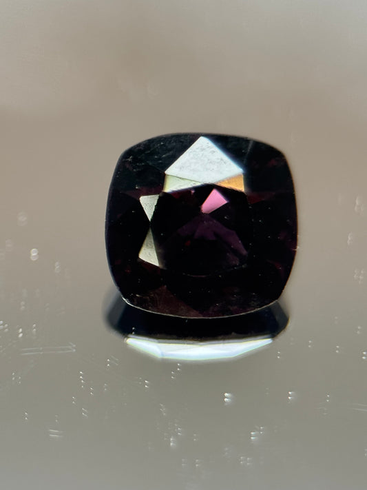 Rare 1.20ct Natural Lavender Spinel - VS Untreated Cushion Cut