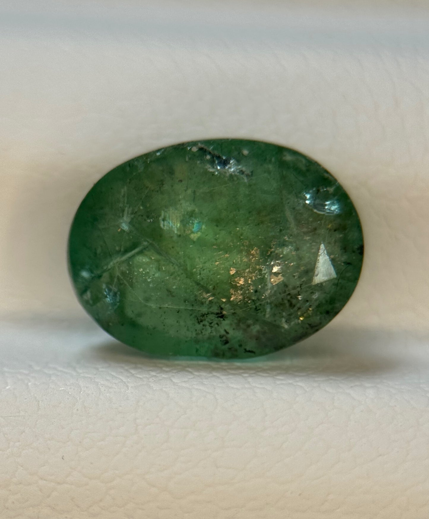Elite 2.48ct Natural Untreated Zambian Emerald - Rare Faceted Oval